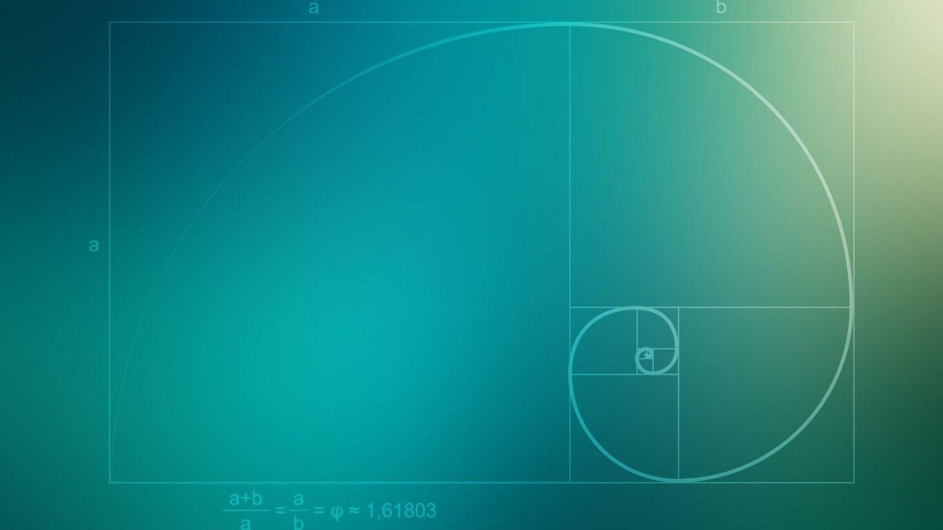 1366x768 Download 1366x768 Math, Golden Ratio Wallpaper for Laptop