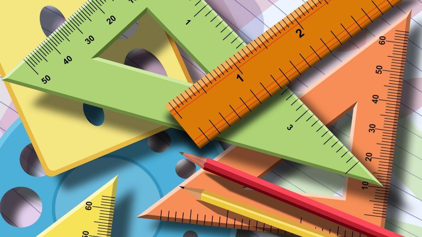 1366x768 Mathematical Tools desktop PC and Mac wallpaper