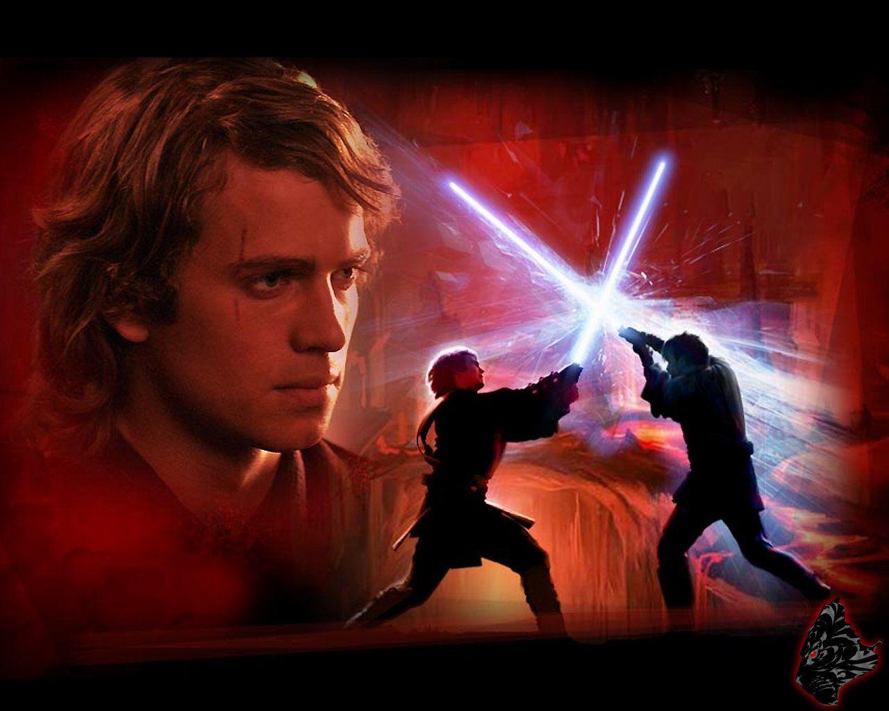 1280x1024 Anakin Skywalker And Obi Wan Kenobi Wallpaper