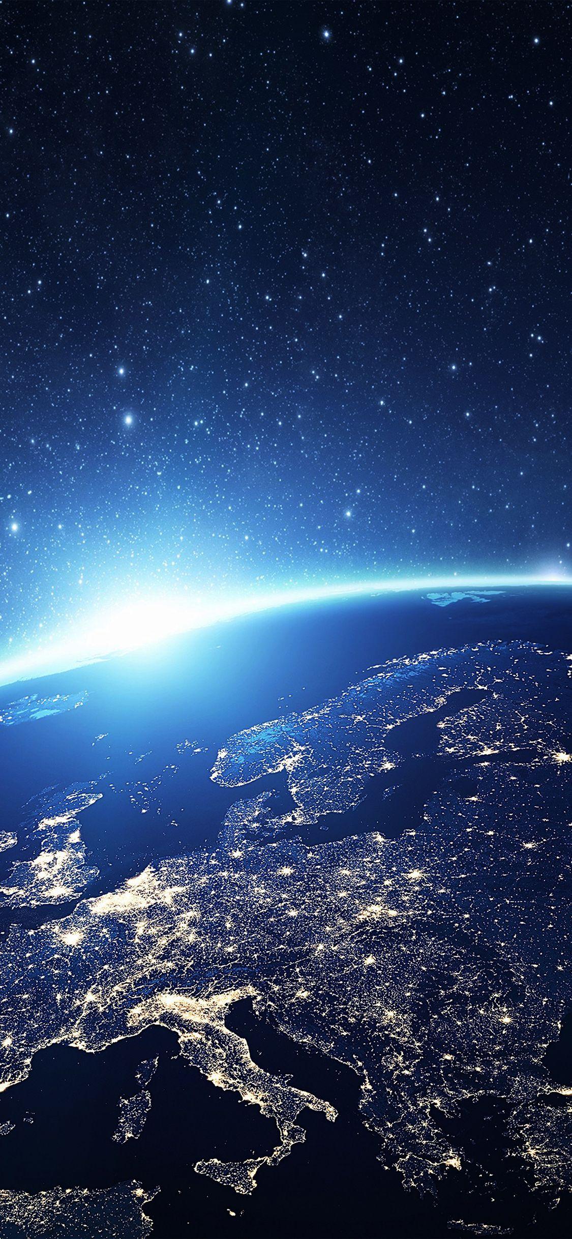 1125x2436 iPhone X wallpaper. europe earth blue