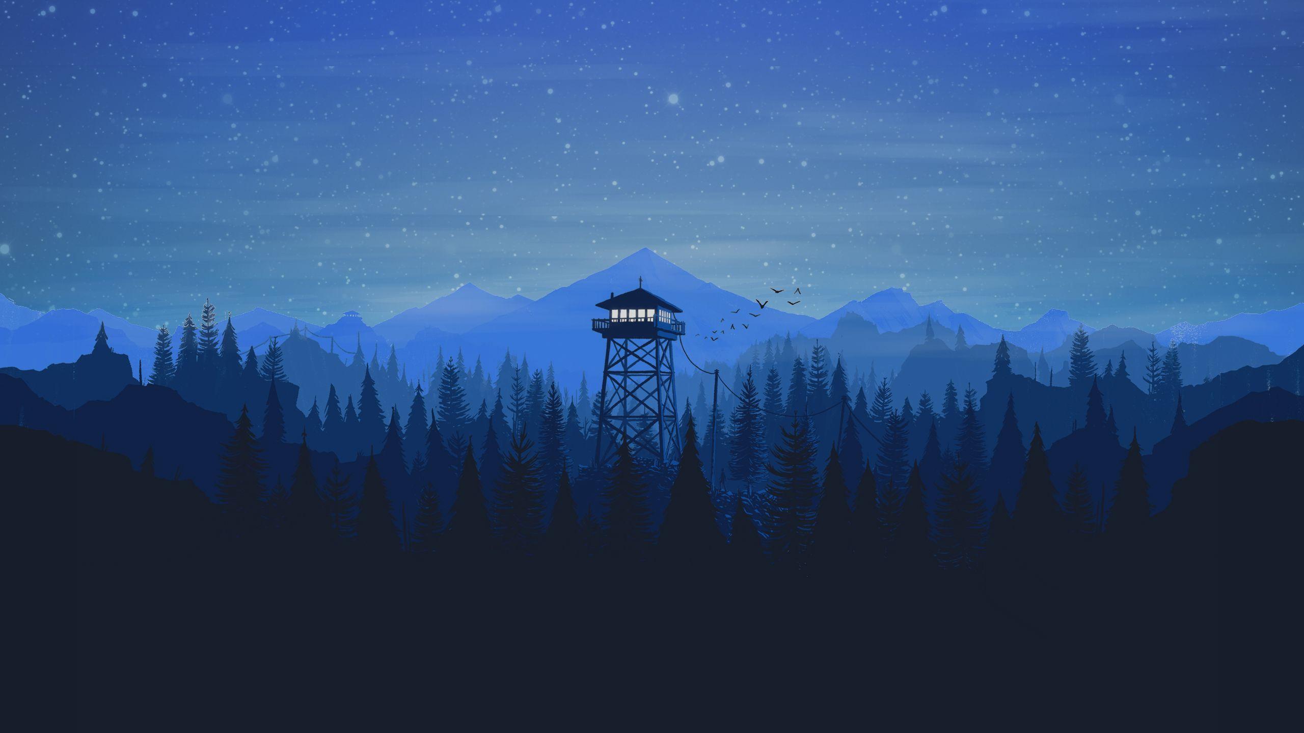 2560x1440 Firewatch 1440P Resolution HD 4k Wallpaper, Image