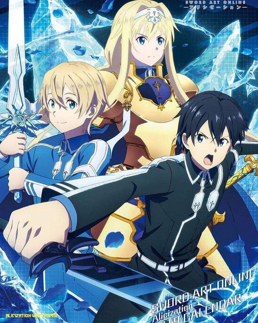 894x1118 Sword Art Online: Alicization Wallpaper