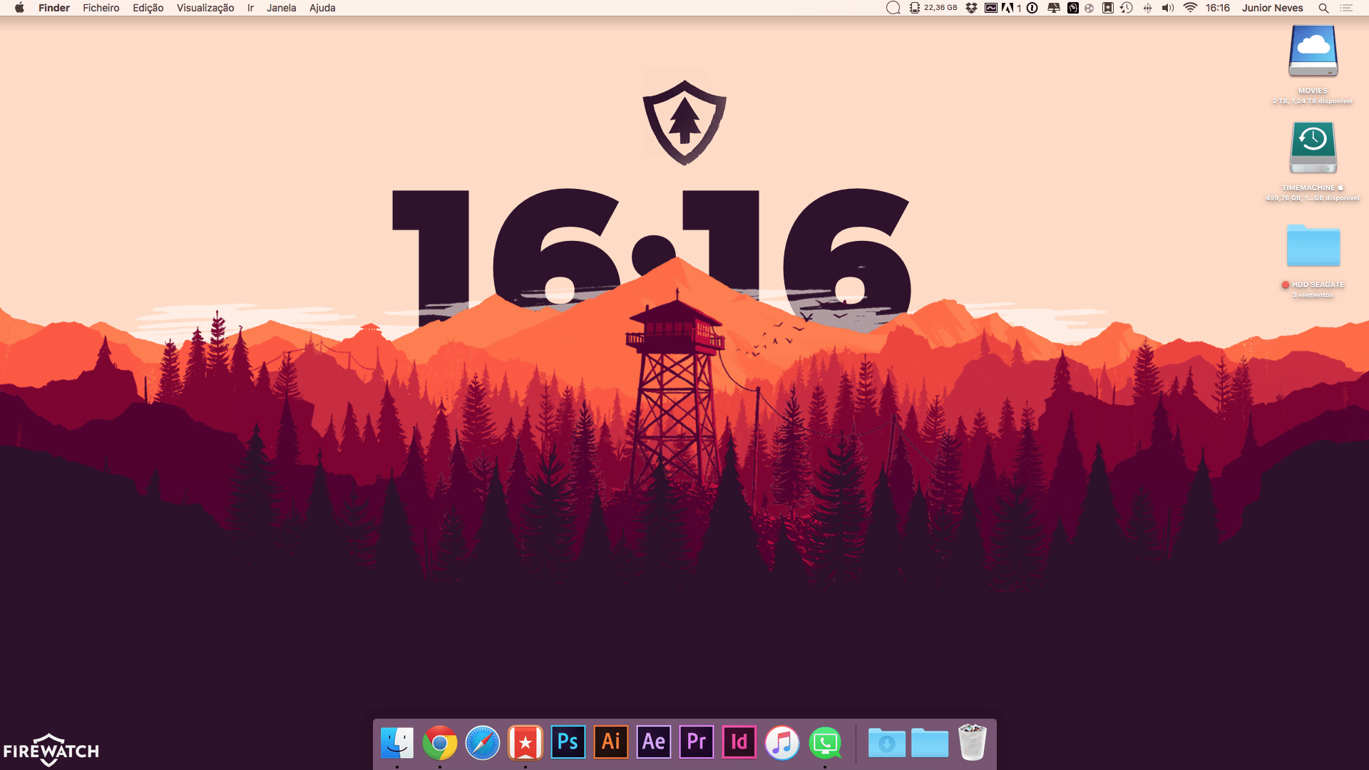 firewatch style desktop backgrounds hd
