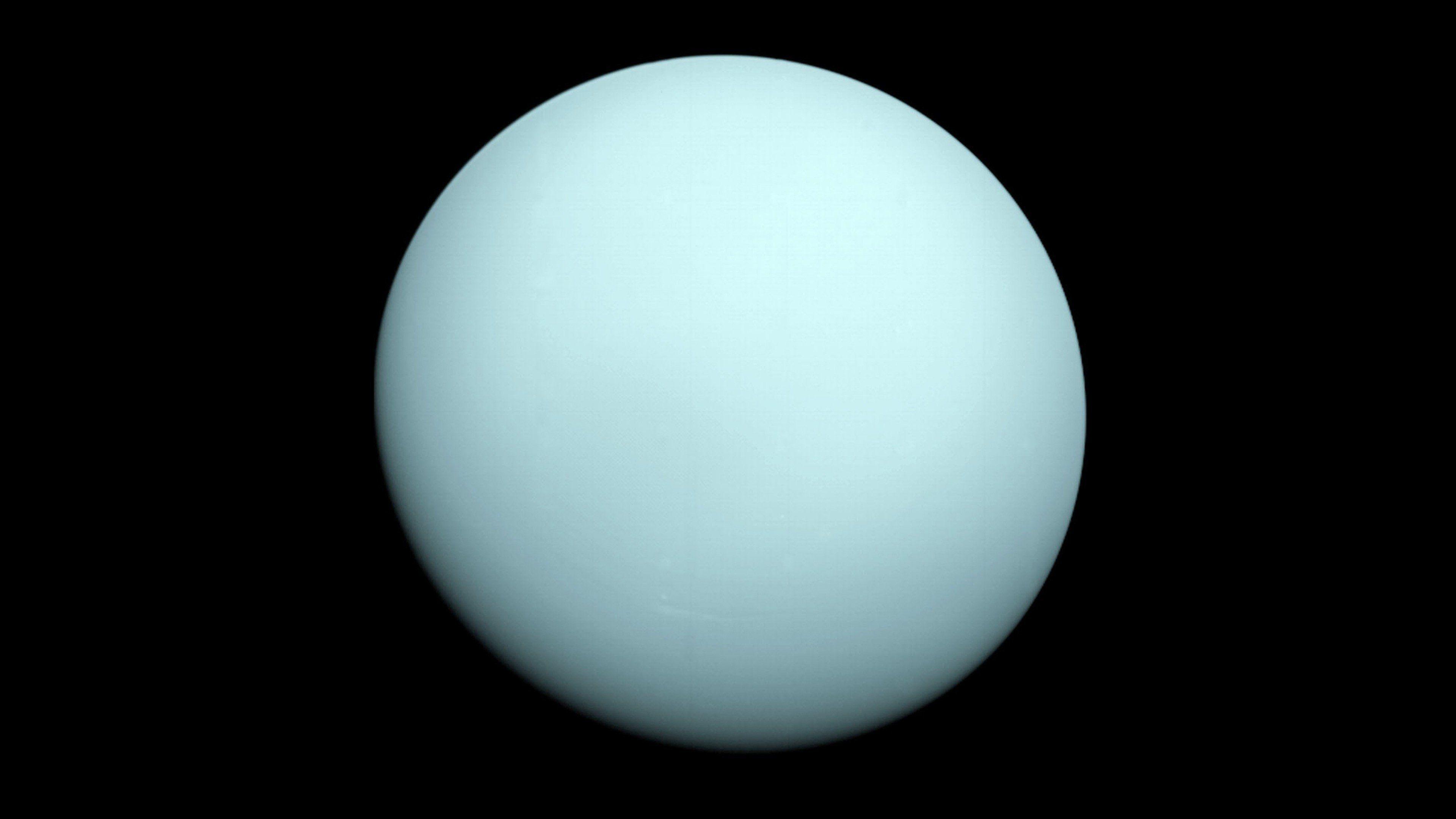 3840x2160 Uranus, Space, Minimalism HD Wallpaper / Desktop and Mobile
