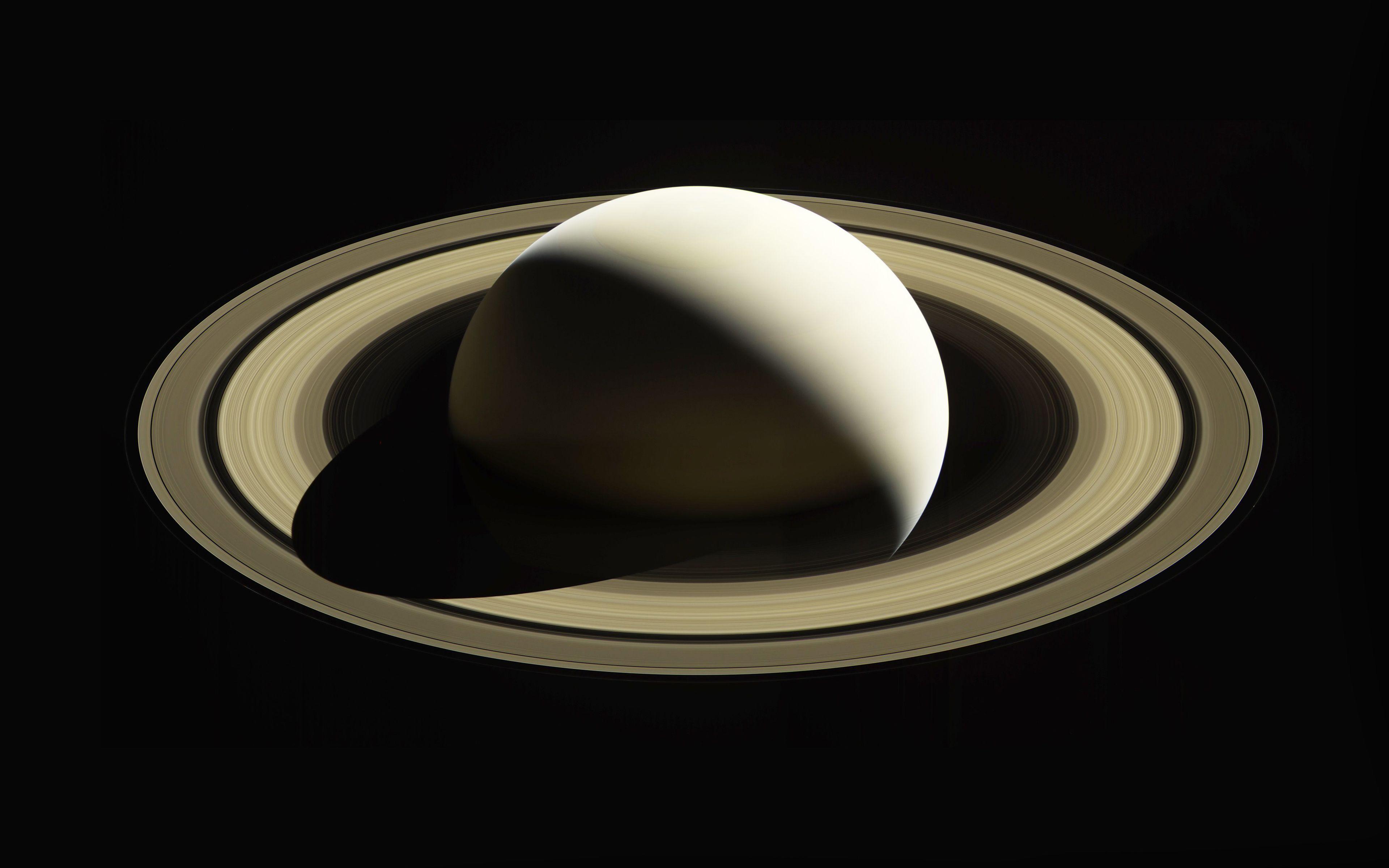 3840x2400 Cassini Saturn 4K Wallpaper