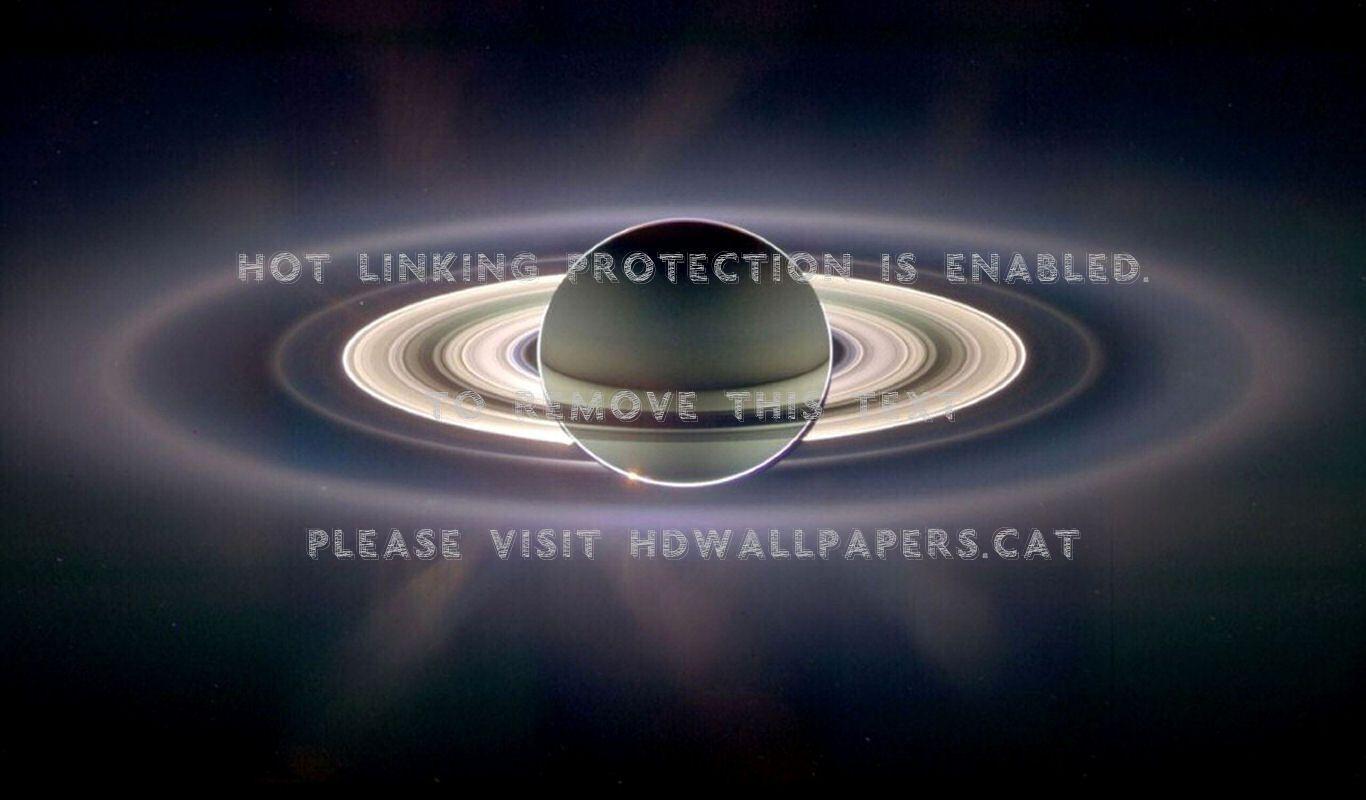 1366x800 saturn eclipse f2 photo planet space wide
