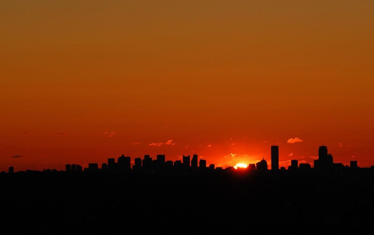 1280x804 City Silhouette wallpaper. City Silhouette