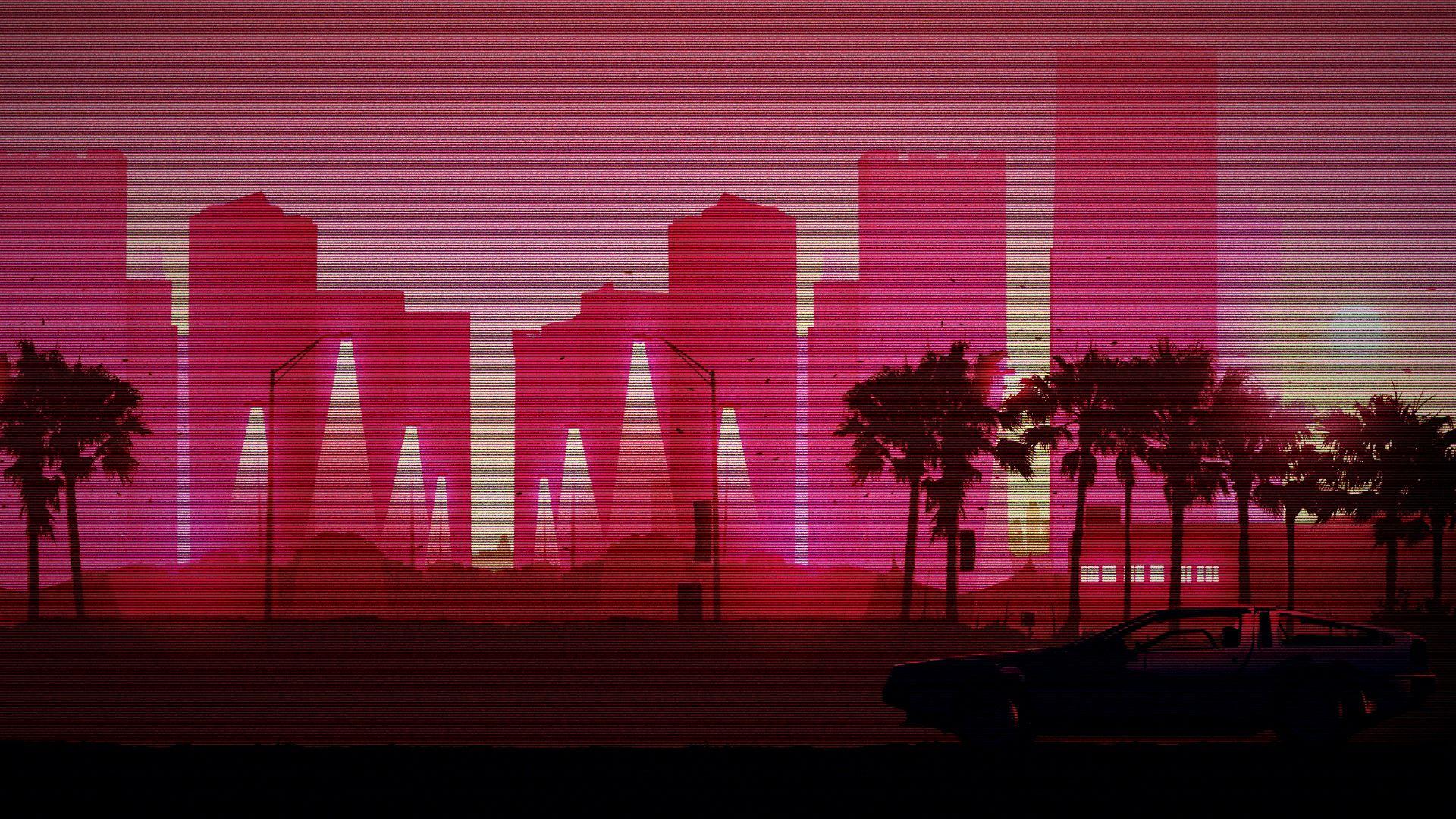 1920x1080 City Silhouette HD Wallpaperx1080