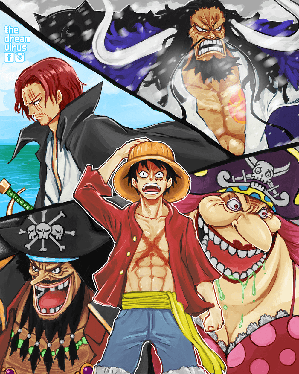 Yonko One Piece Wallpapers Top Free Yonko One Piece Backgrounds 