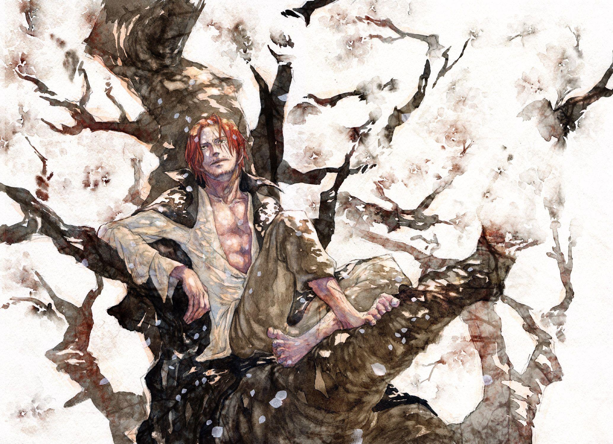 2069x1500 Shanks PIECE Anime Image Board