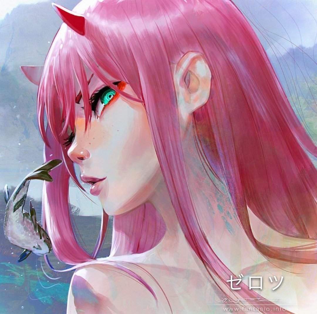 1080x1070 Wallpaper with Zero Two. Wiki. Darling In The FranXX Official Amino
