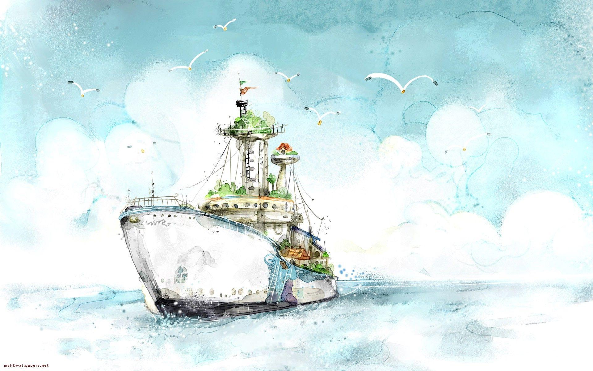 Hình nền 1920x1200 Boat Drawing Free Desktop HD And New 430445 Wallpaper https://wallpaperaccess.com/full/313683.jpg