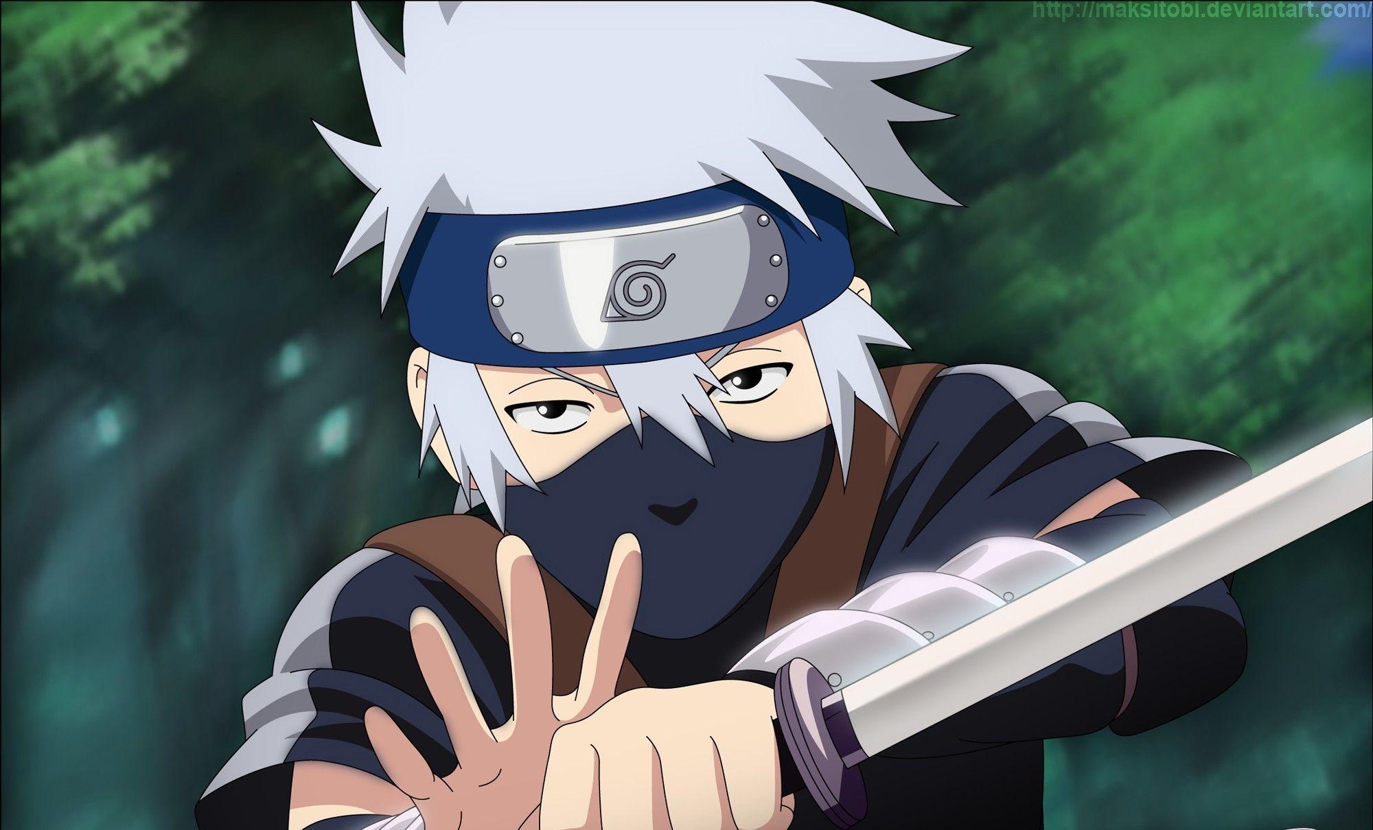 2000x1210 Naruto Kakashi Wallpaper