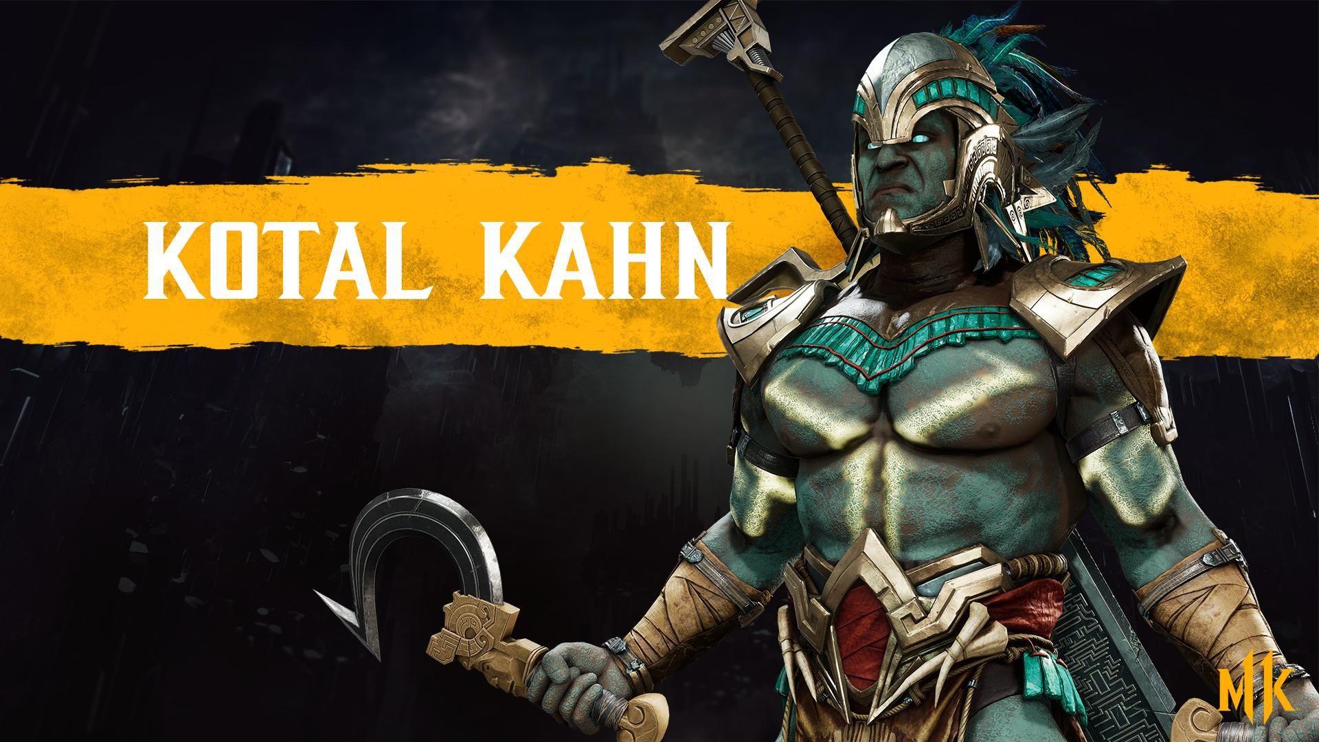 1920x1080 Wallpaper of Kotal Kahn, Mortal Kombat Video Game background