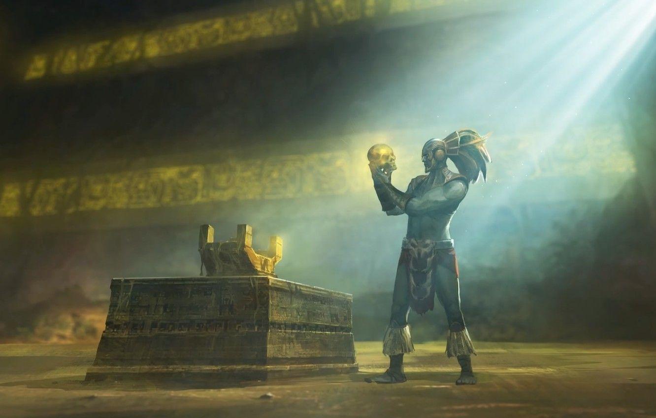 1332x850 Wallpaper Mortal Kombat, warrior, Mortal Kombat X, Kotal Kahn, MK