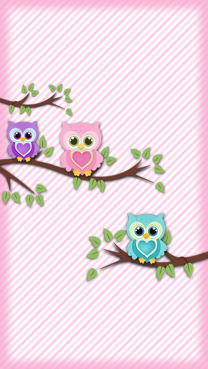 720x1280 Owl Wallpaper Living Room