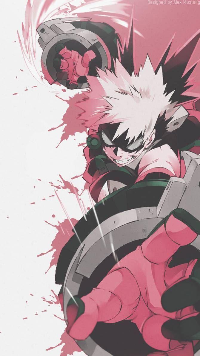 670x1192 FlatMobile. Bakugou. Explosion!