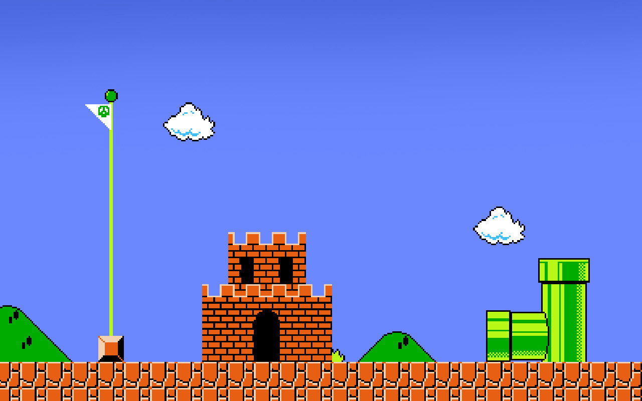 1280x800 Super Mario Bros Desktop Background