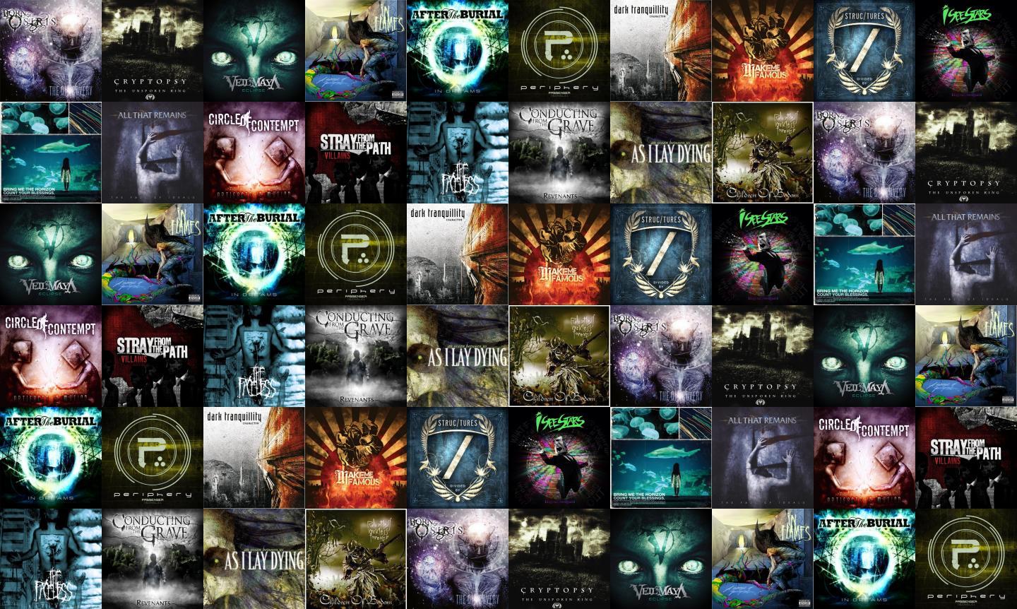 1440x862 Born Of Osiris The Discovery Cryptopsy The Unspoken Wallpaper