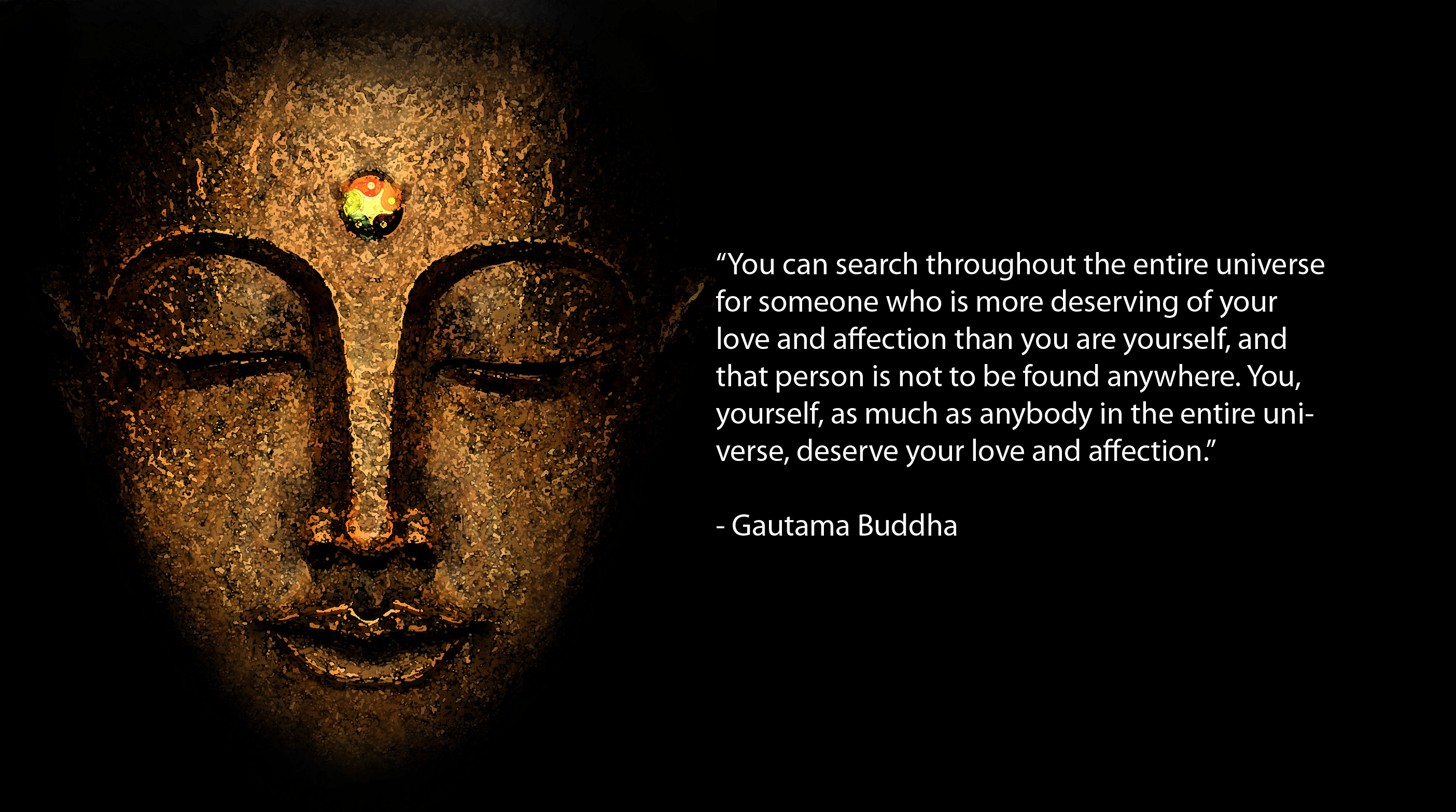 2808x1566 Zen Quotes Wallpaper