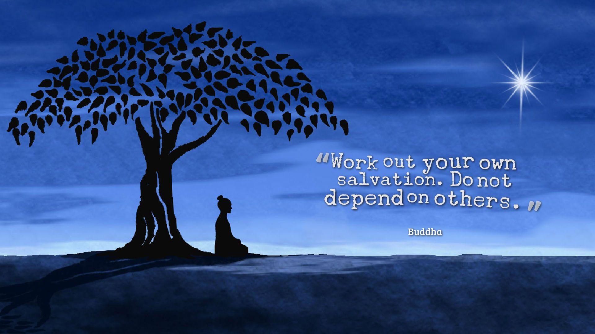 1920x1080 Buddha Quotes Wallpaper HD Background Free Download