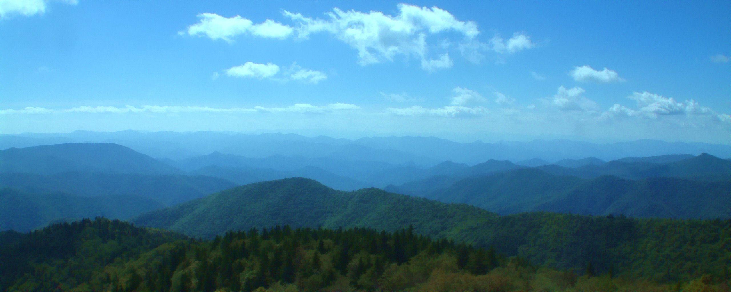 2560x1024 Blue Mountain Wallpaper. Mountain