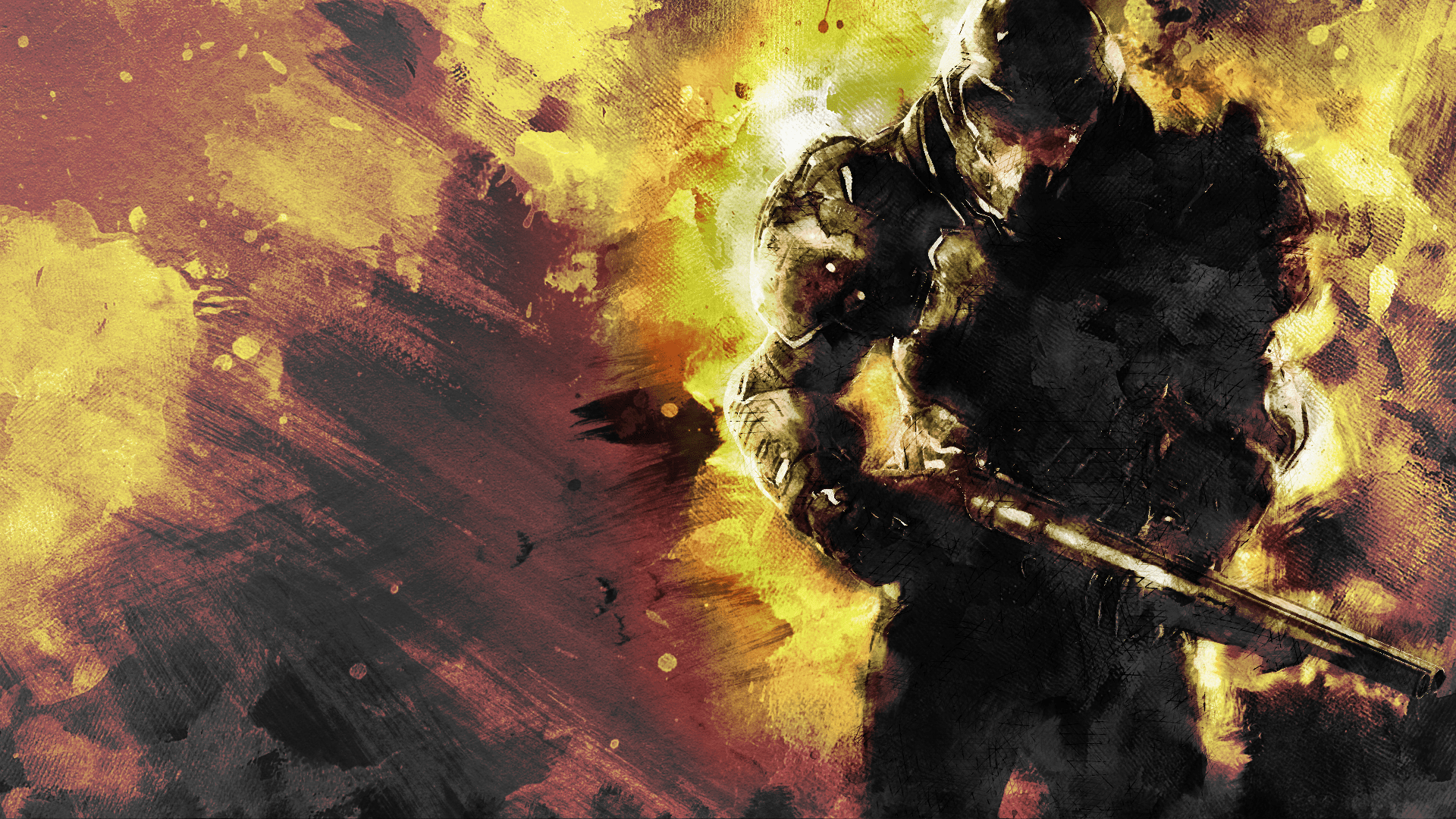 1920x1080 Doom 2016 Heard you guys like game art