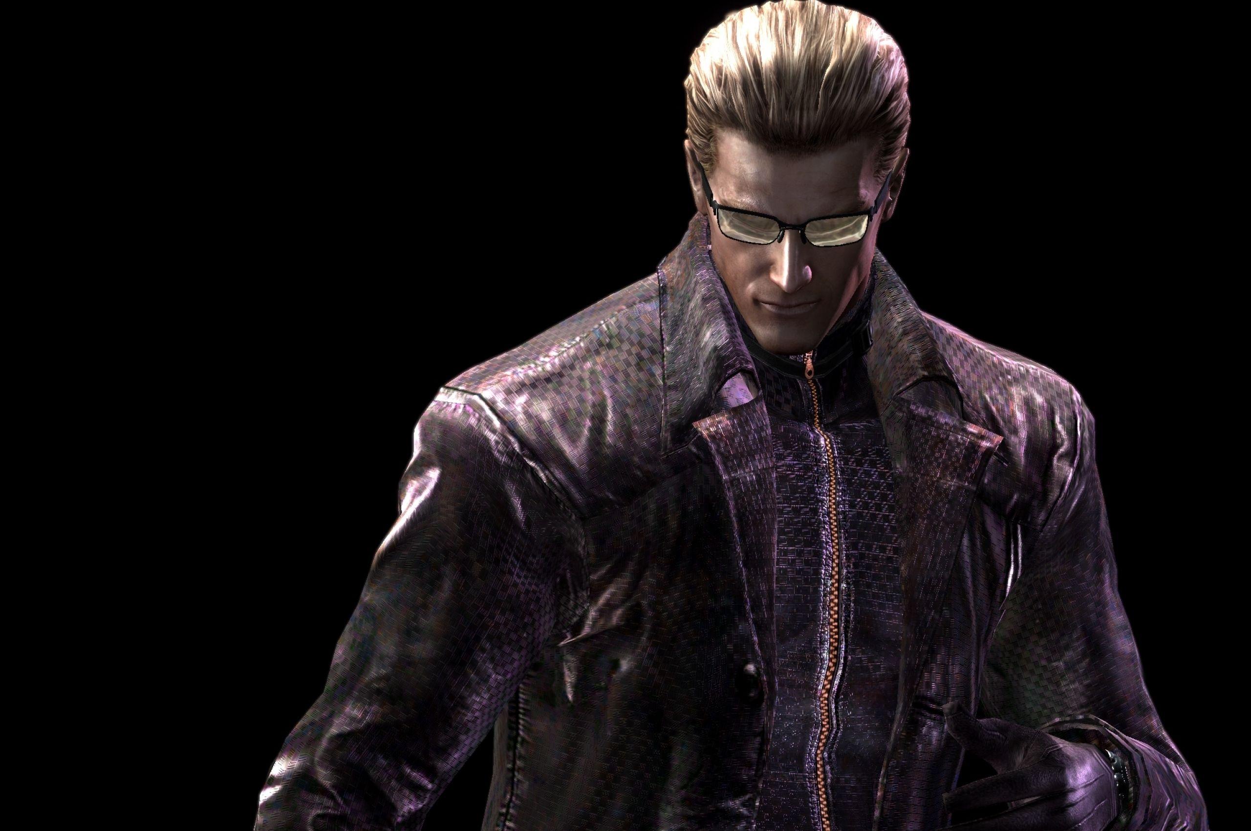 albert wesker statue