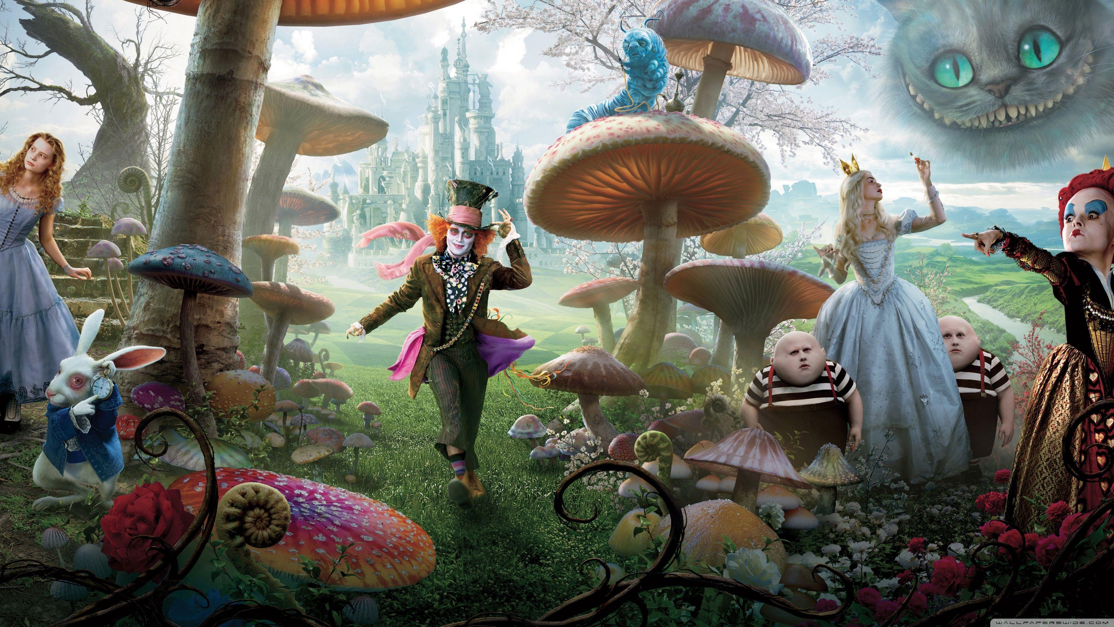Alice in Wonderland HD Wallpapers - Top Free Alice in Wonderland HD  Backgrounds - WallpaperAccess