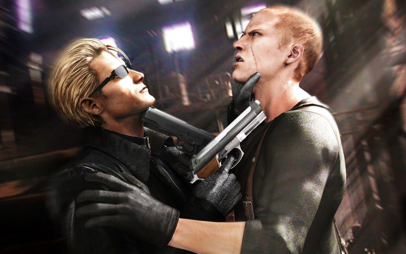 1680x1050 albert wesker, resident evil, weapons Wallpaper, HD Games 4K