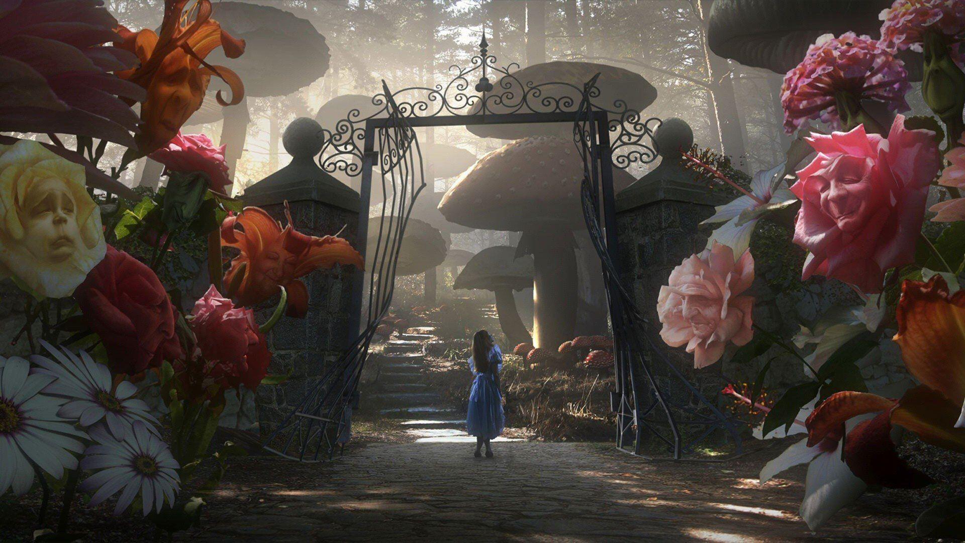 1920x1080 Alice in Wonderland Background for Mac