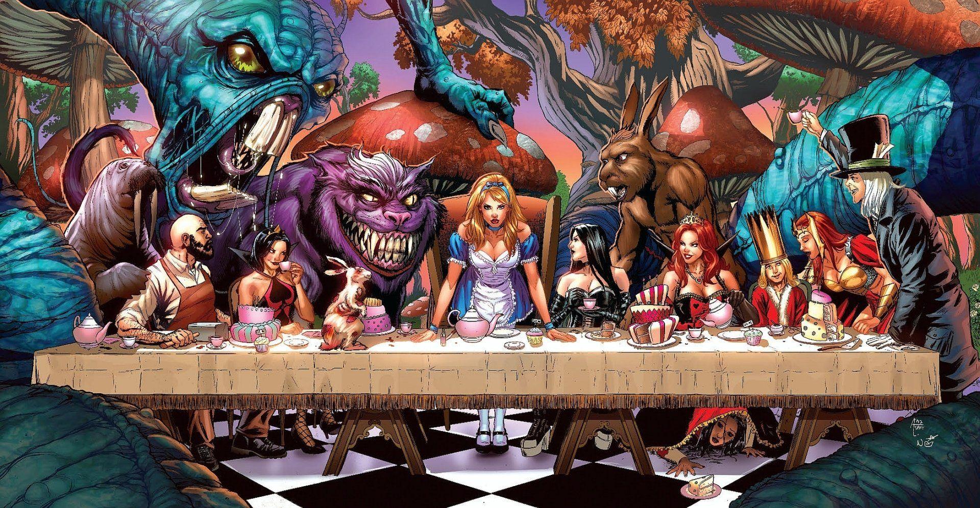 1920x996 Grimm Fairy Tales: Wonderland wallpaper, Comics, HQ Grimm Fairy
