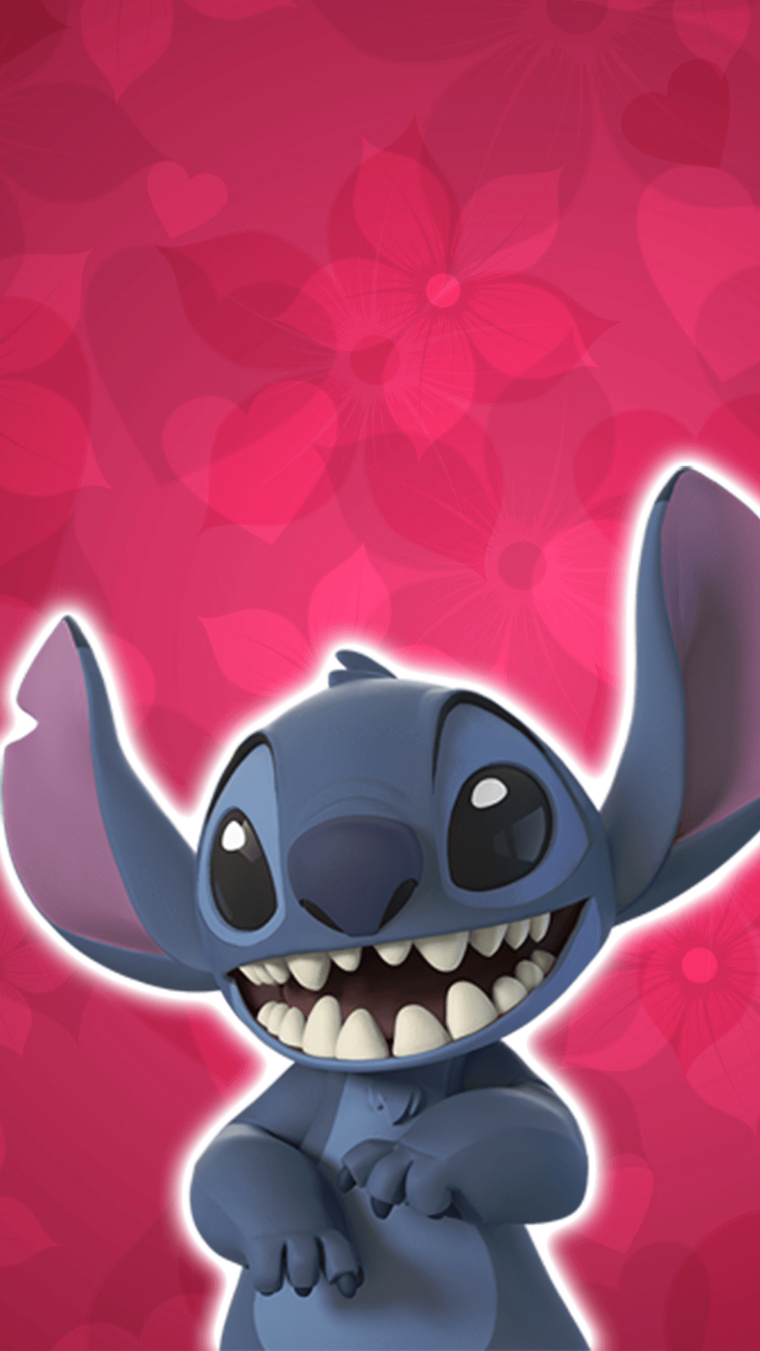 1080x1920 Stitch Valentines Wallpaper