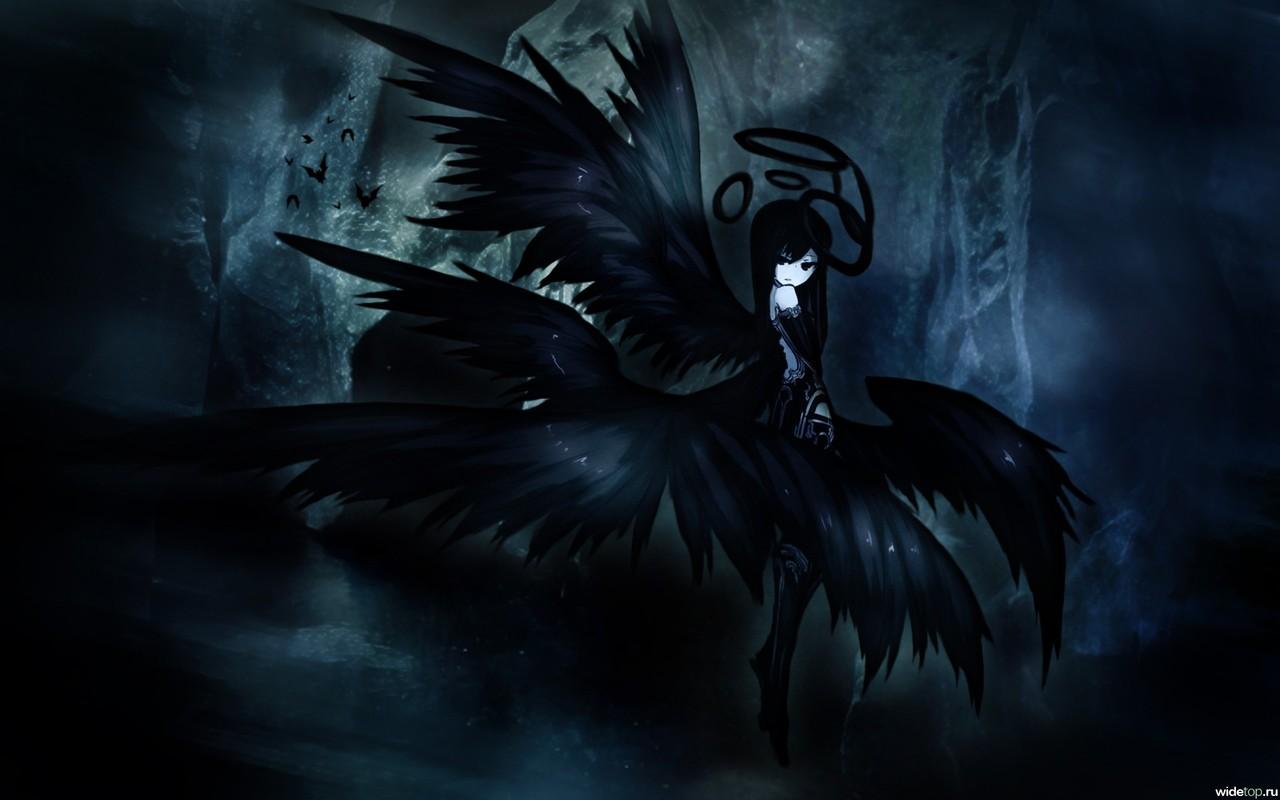 Dark Angel Anime Girl Wallpapers Top Free Dark Angel Anime Girl