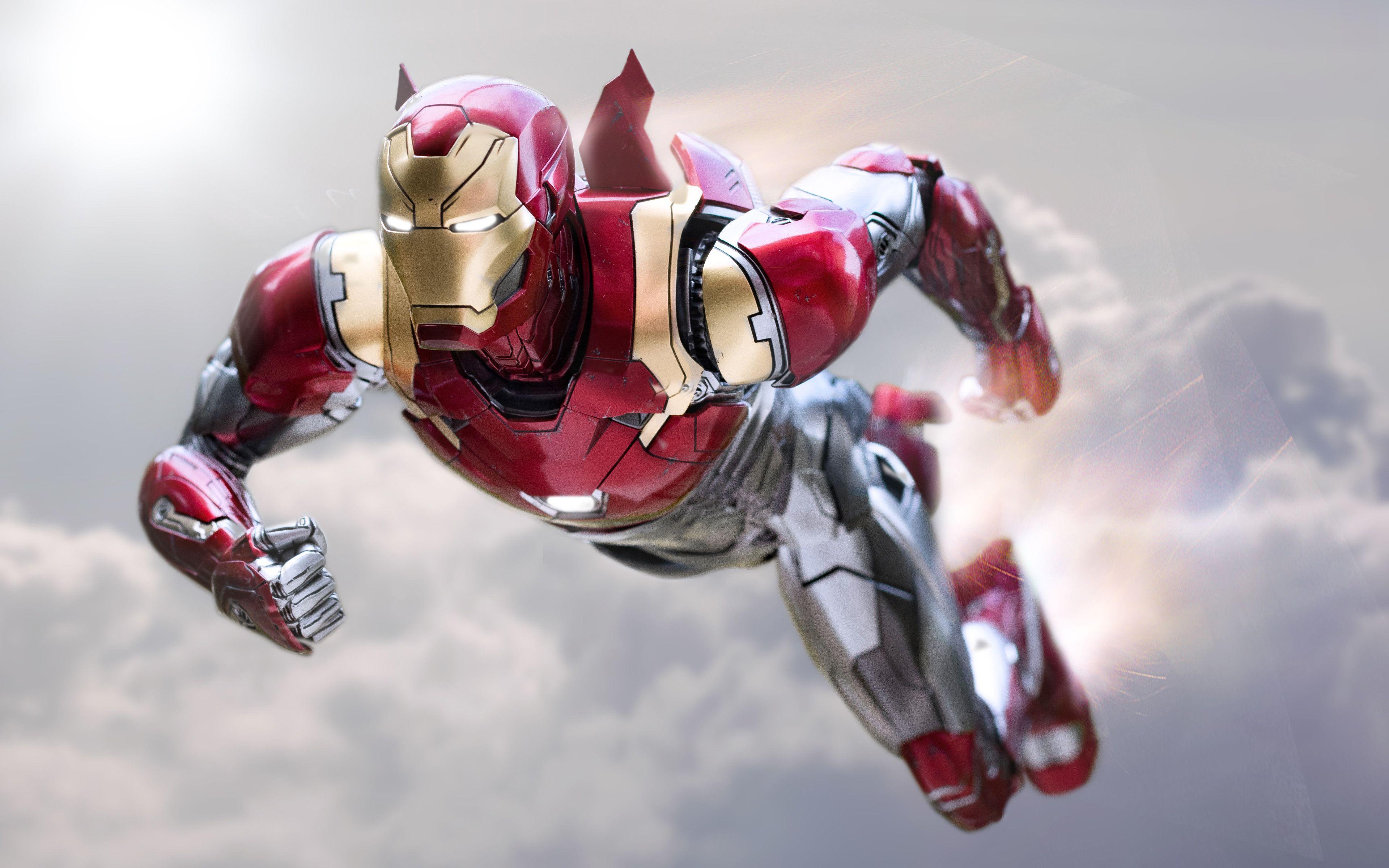 iron man flying figure