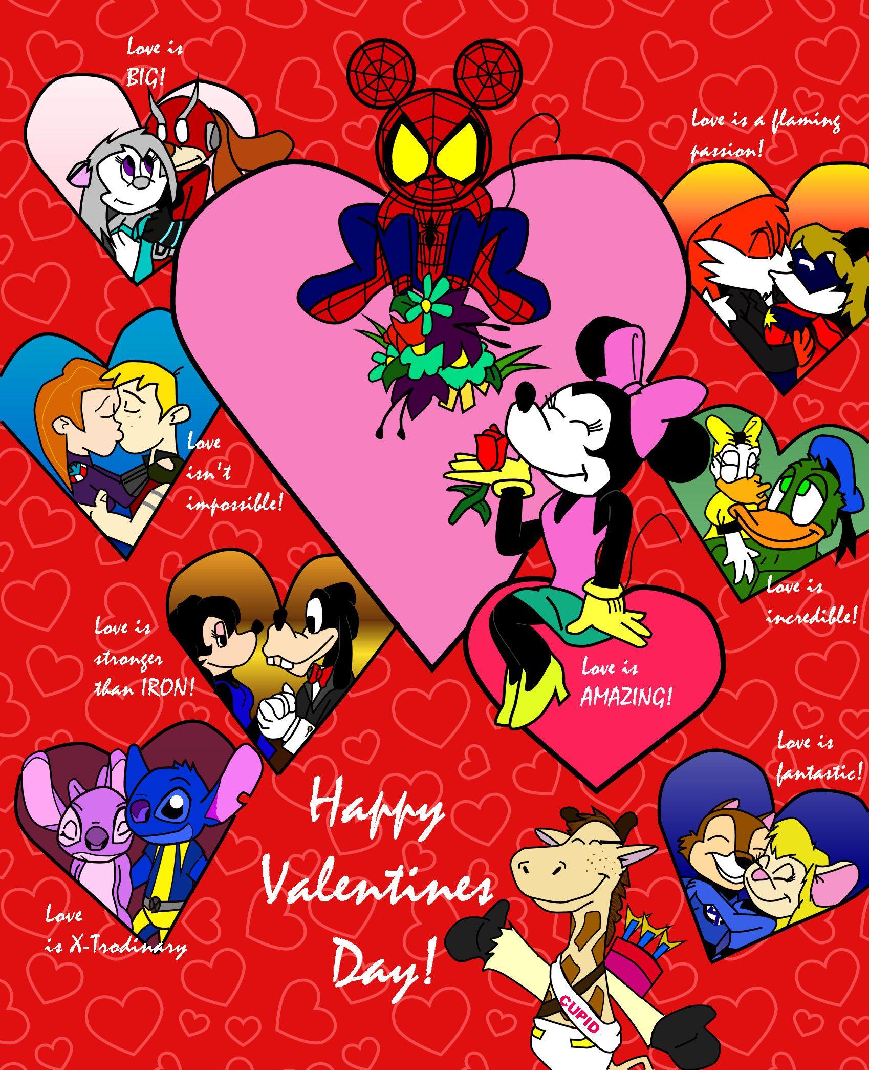 1698x2089 Disney Valentines Wallpaper Background