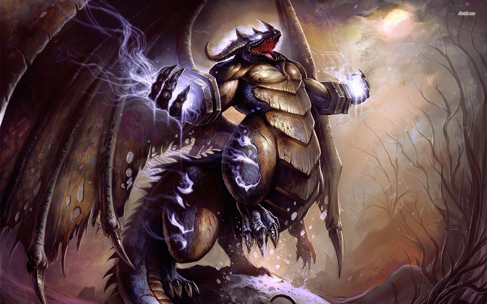 1920x1200 Dragon Warrior Wallpaper