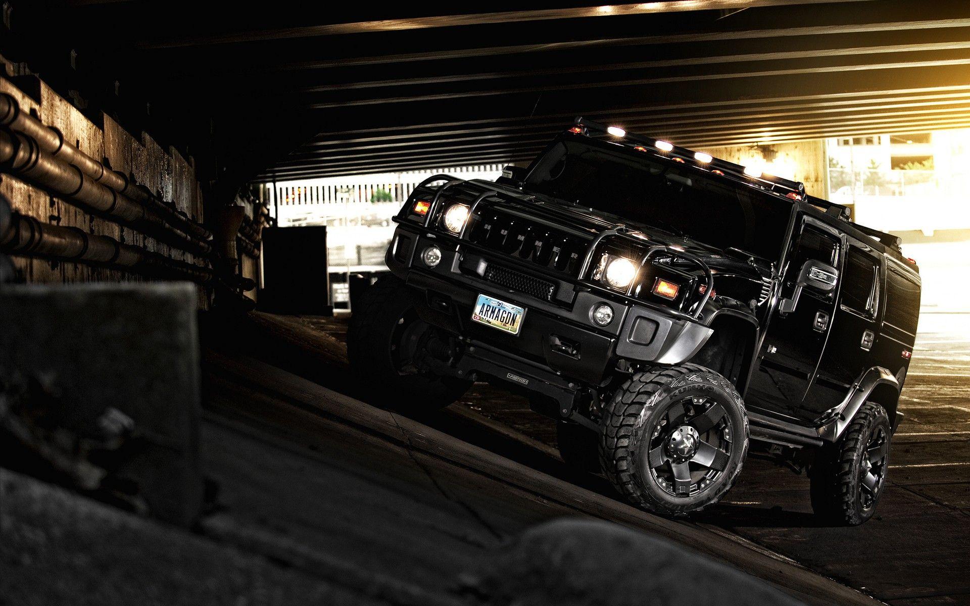 1920x1200 Black Hummer H2 Wallpaper 1941 - Hummer Car Wallpaper