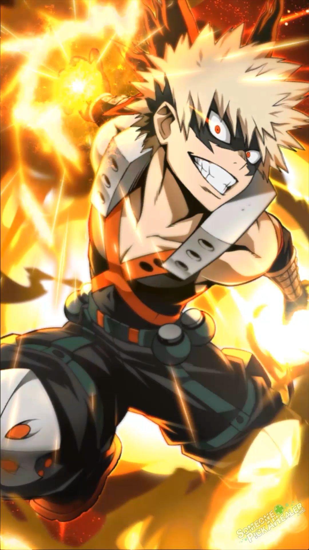 1080x1920 Bakugo / Kacchan Animated Wallpaper [phone]