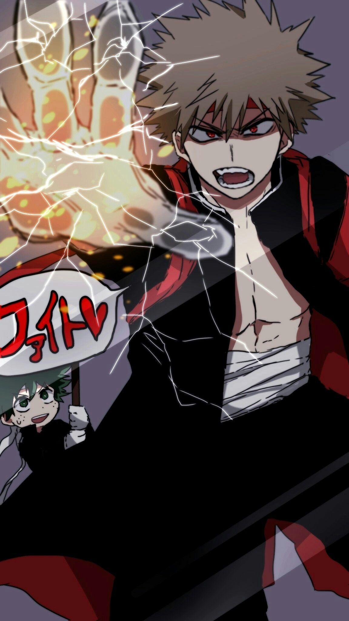 1152x2048 Bakugou Katsuki. BNHA. Anime, Hero, Villain deku