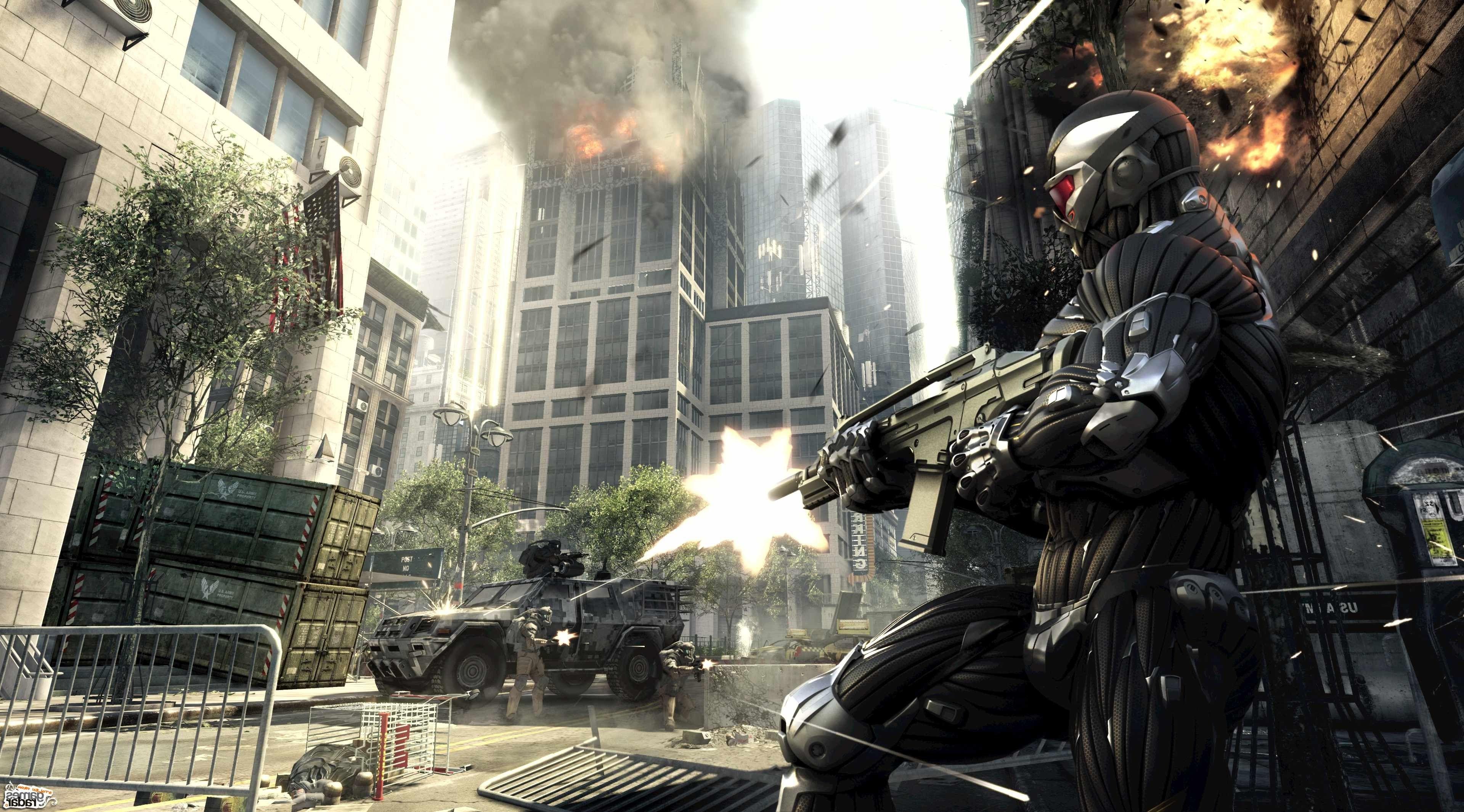 3840x2130 video Games, Crysis, Crysis 3 Wallpaper HD / Desktop and Mobile