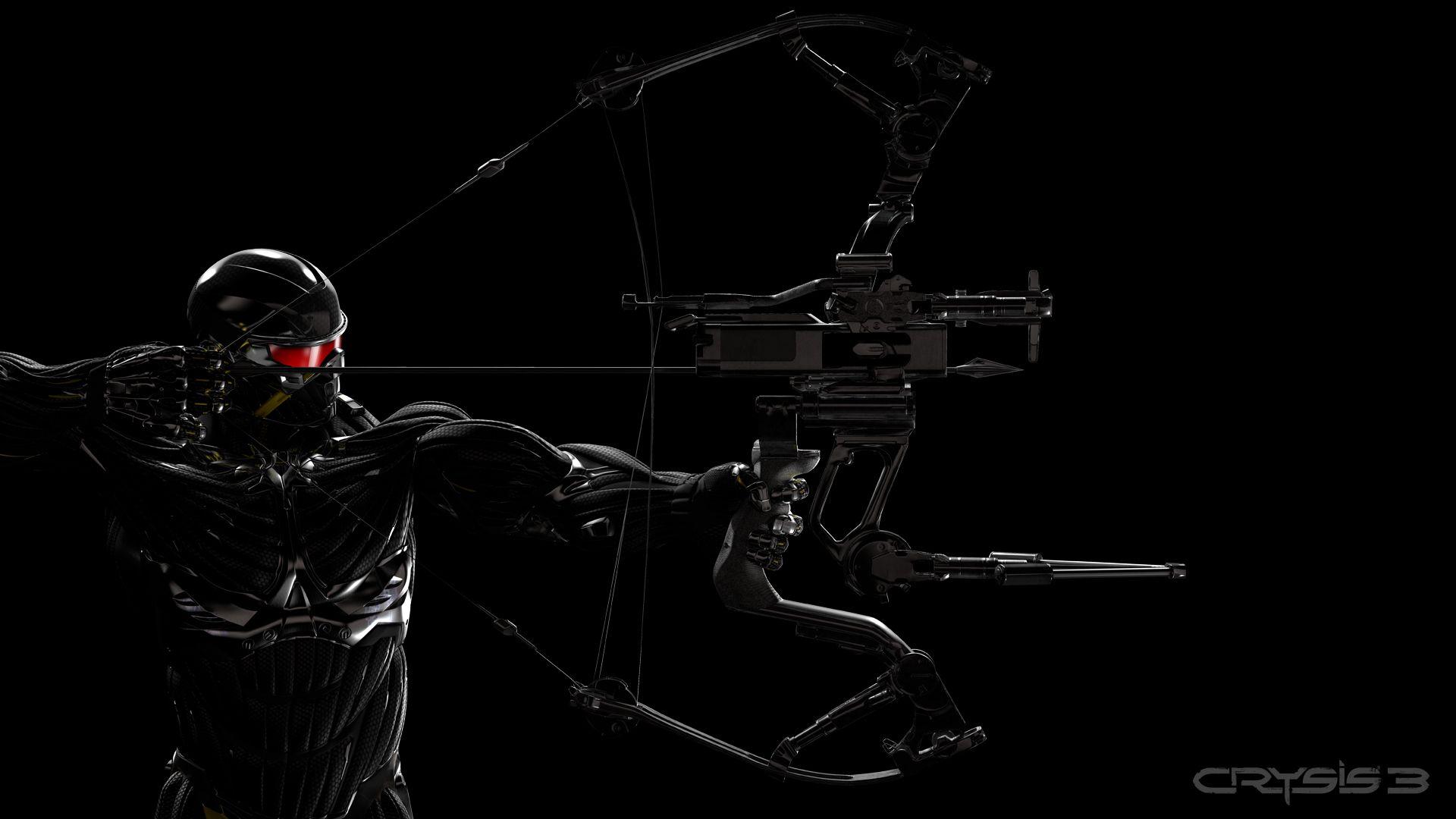 1920x1080 Crysis 3 Prophet And Predator Bow Desktop Wallpaper