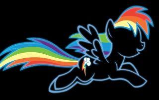 1280x720 Rainbow Dash art wallpaper. Rainbow Dash art