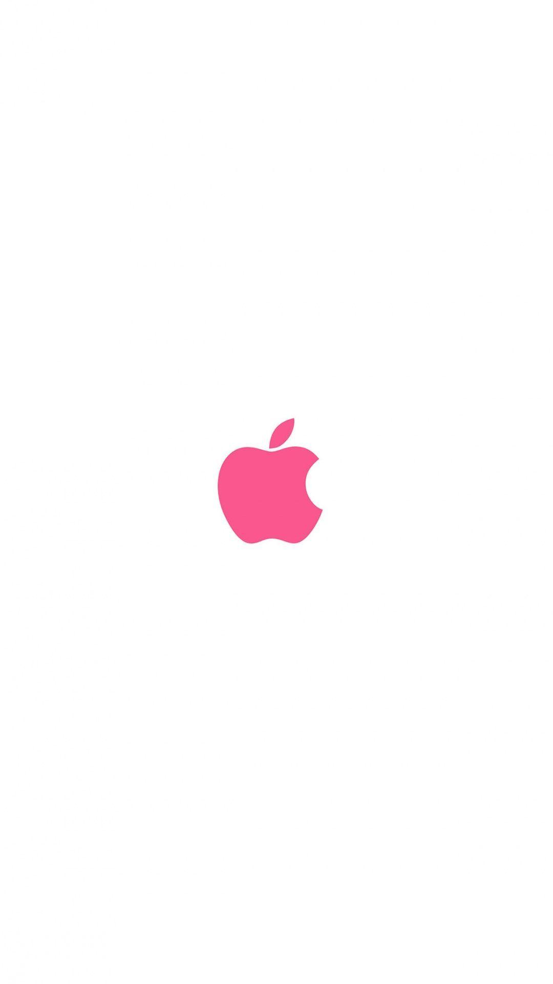 Download Hot Pink Shiny Apple Logo Wallpaper  Wallpaperscom