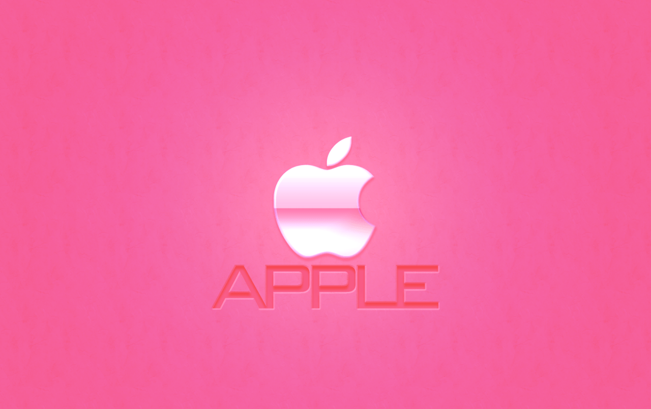 Pink Apple Logo wallpaper by Angelzuri  Download on ZEDGE  ca7c
