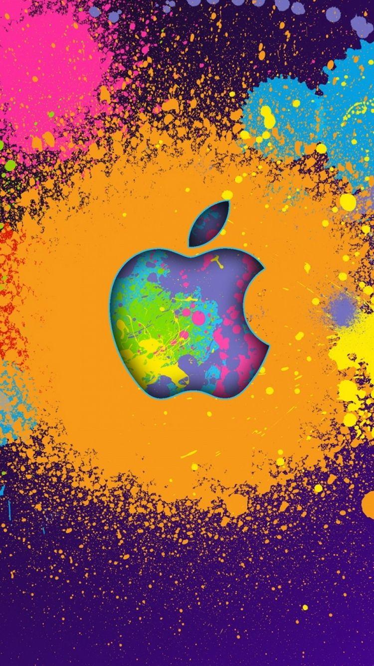 750x1334 Apple Logo iTunes Gift Card Redesign Splash iPhone 6 Wallpaper HD