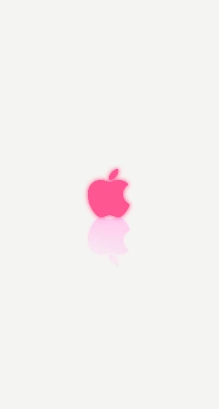 Pink Apple Logo Wallpapers - Top Free Pink Apple Logo Backgrounds