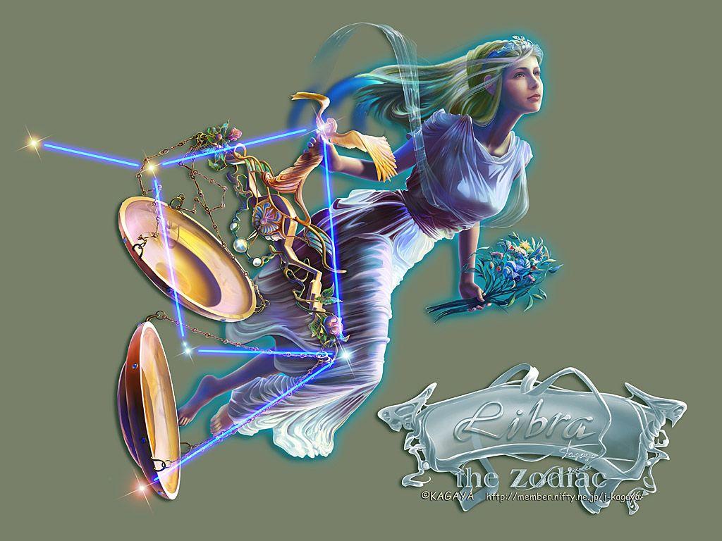 1024x768 image KAGAYA 3D Graphics Astrological sign