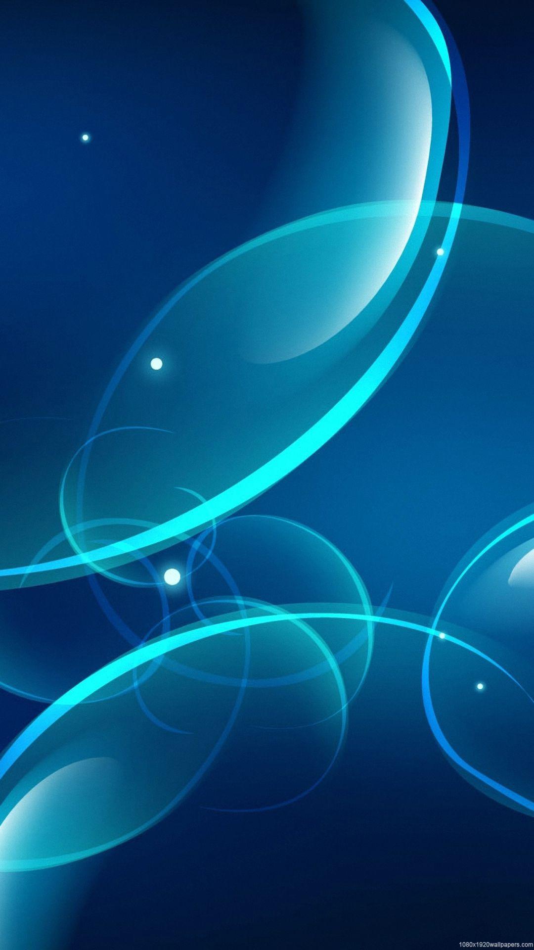 1080x1920 Circle Light Drawing 3D Abstract Wallpaper HD