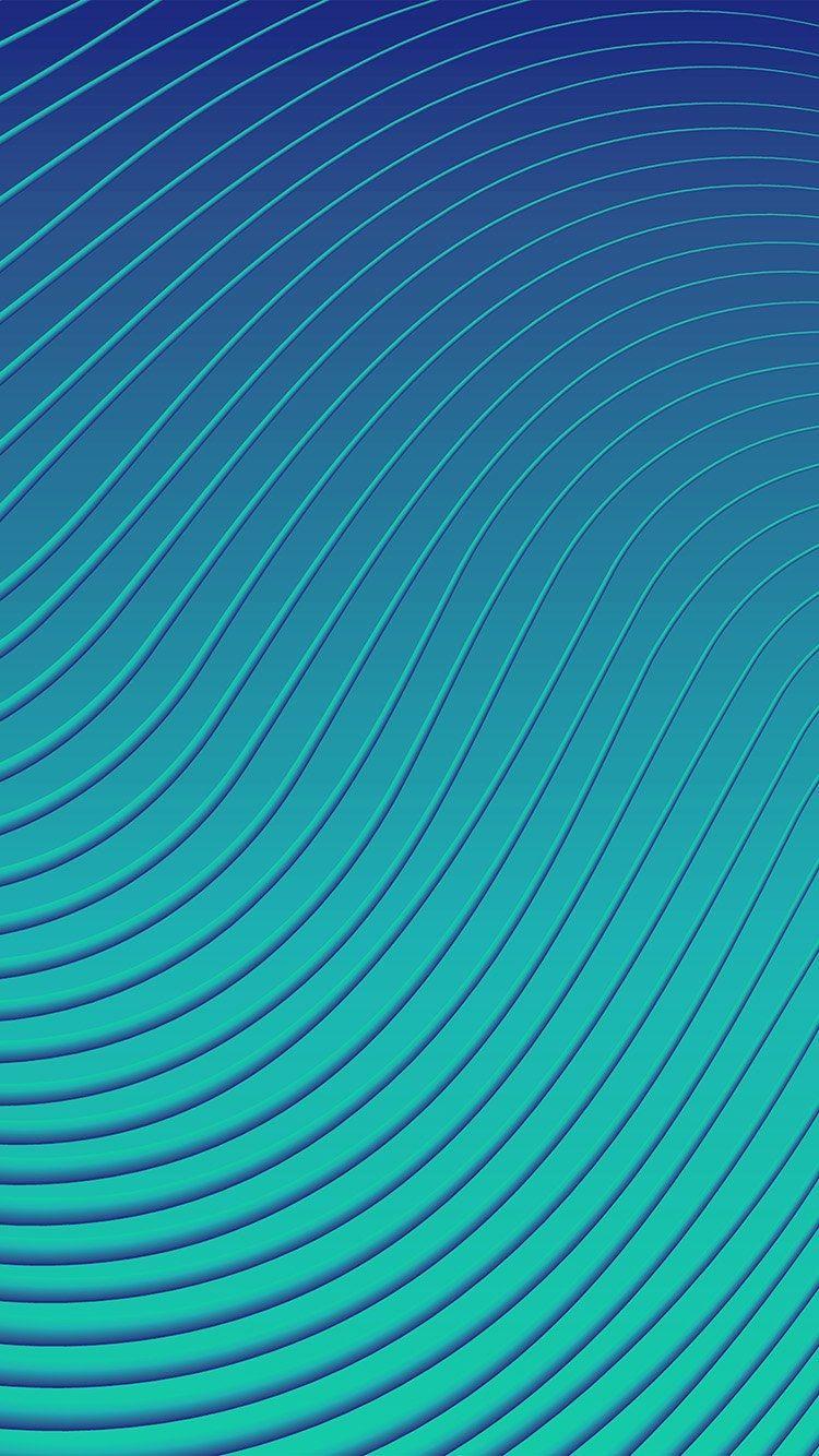 750x1334 Curve blue green pattern Download Free Wallpaper for phone